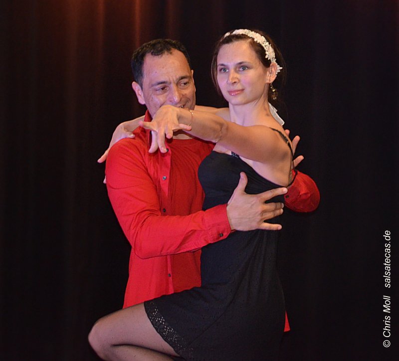 Helder Rodrigues und Christiane Trapp